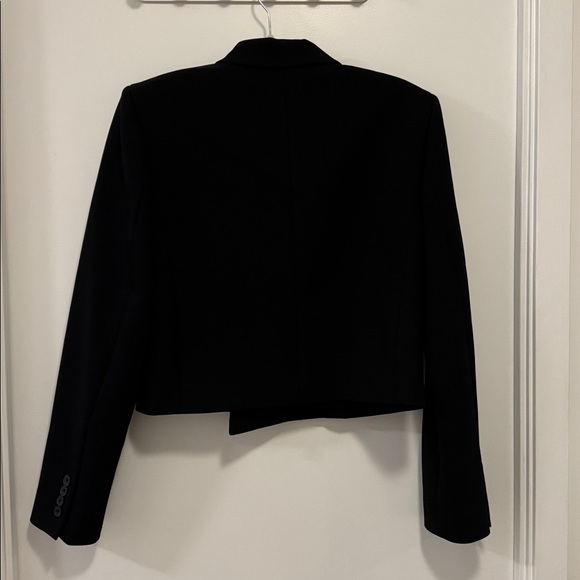 Aritzia Babaton Crop Blazer Double Breasted M - Picture 3 of 3